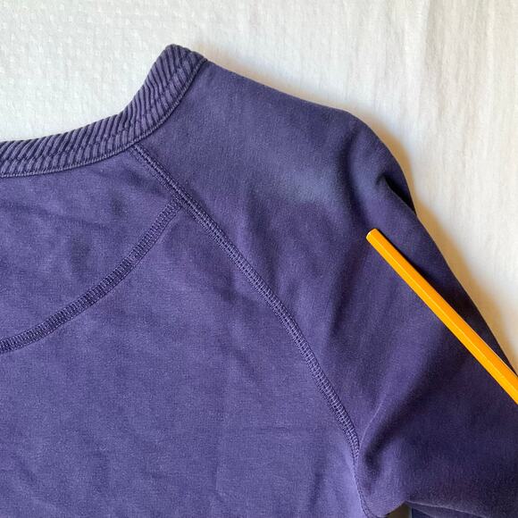PUMA Women Long Sleeve Crewneck Sweatshirt Size M, Purple - Picture 8 of 8